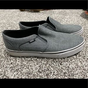 Vans Classic Slip-on Charcoal Grey Men’s 10.5